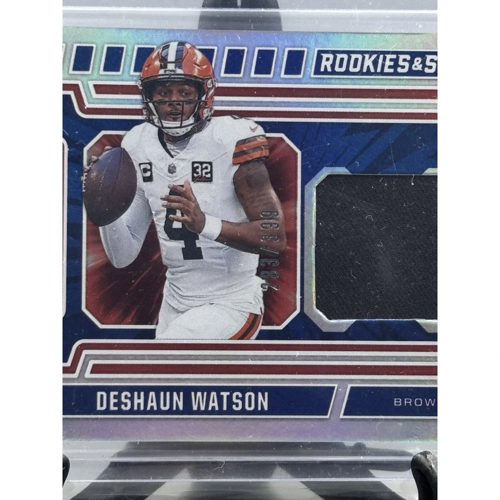 /399 DESHAUN WATSON 2024 Rookies & Stars NFL Authentic Patch Longevity SP Browns